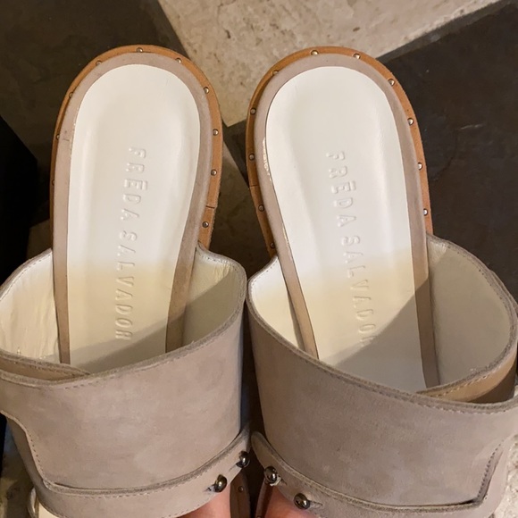 Freda Salvador Monk Strap Mule size 8M - Picture 6 of 10